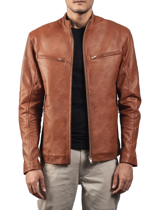 Men's Iconic Leather jacket In Different Colors