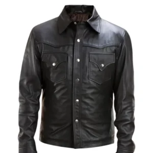 Men Western American Trucker Jacket