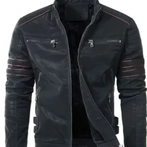 Men’s Pegasus Biker Leather Jacket